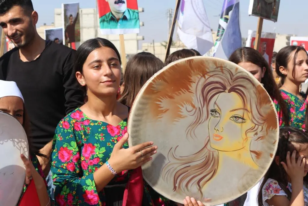 انطلاق فعاليات مهرجان فن الطفل في كوباني