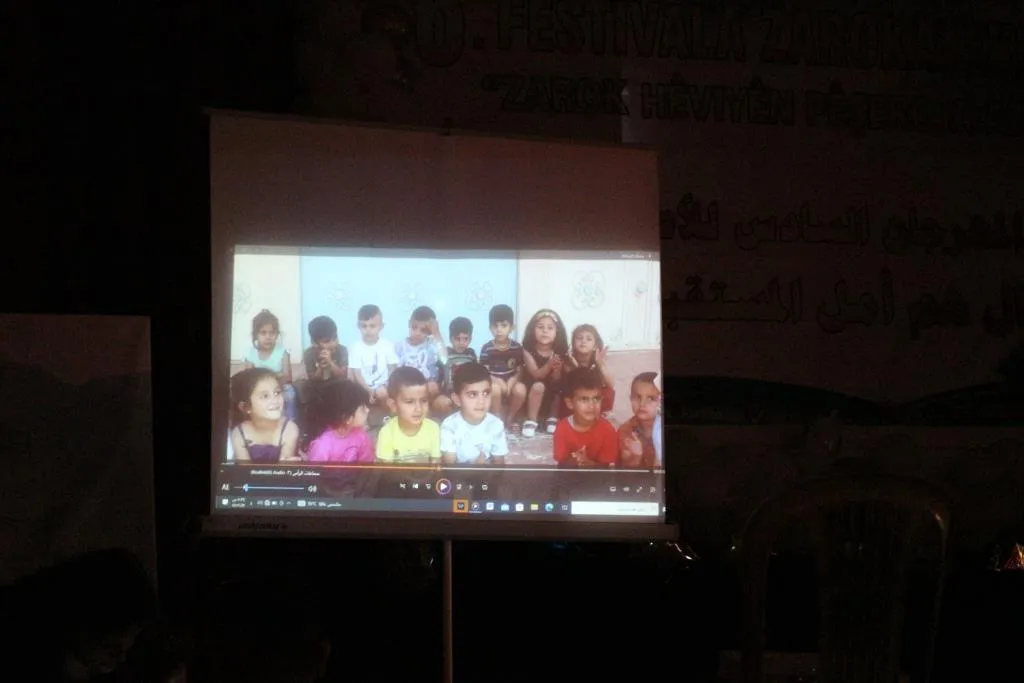 انطلاق فعاليات مهرجان فن الطفل في كوباني