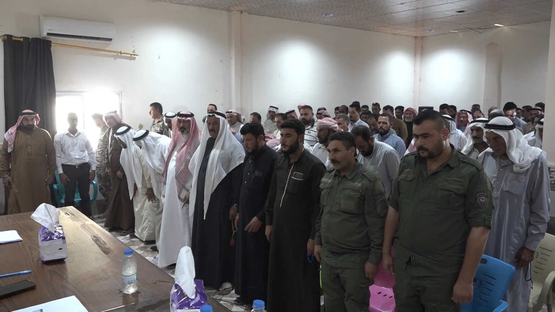 مناقشة الواقع الخدمي في اجتماع المجلس التنفيذي مع أهالي ريف دير الزور الغربي