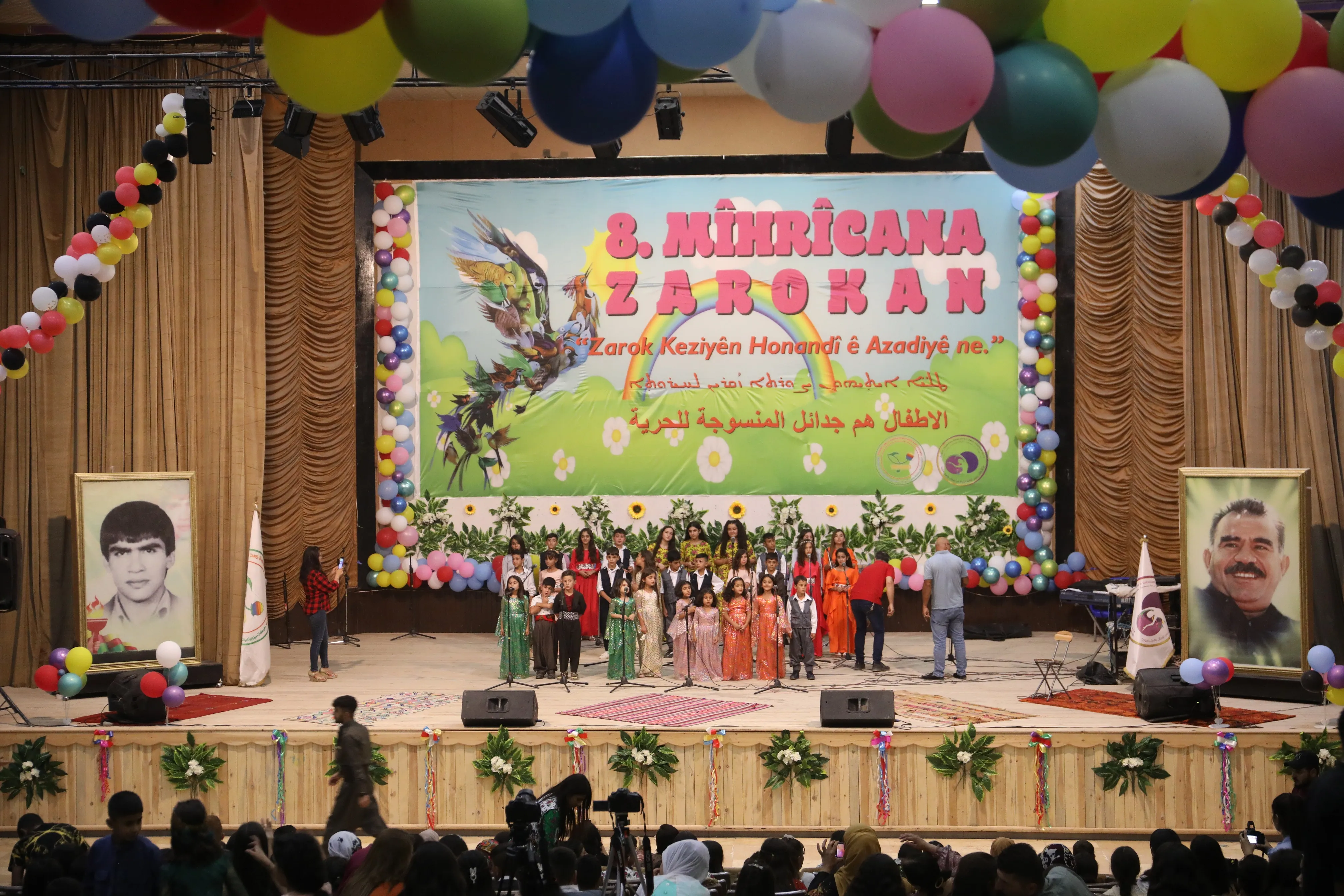 اختتام مهرجان الطفل في يومه الثالت بمقاطعة قامشلو