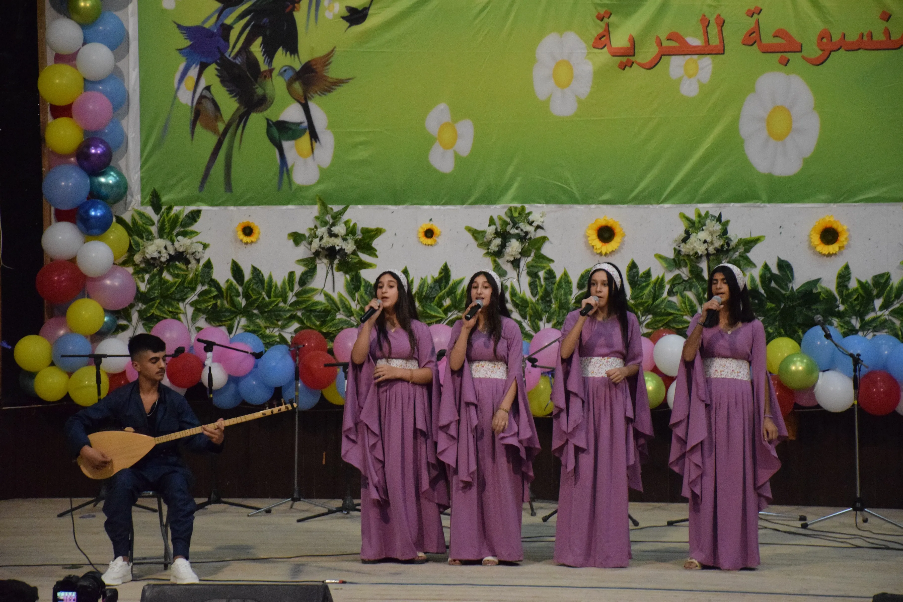انطلاق مهرجان الطفل الثامن للفن في يومه الأول ببلدة رميلان