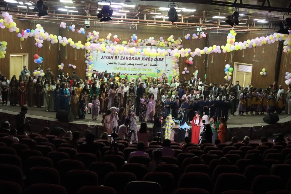 بمشاركة 20 فرقة انطلاق فعاليات المهرجان الثامن للأطفال بمقاطعة الحسكة