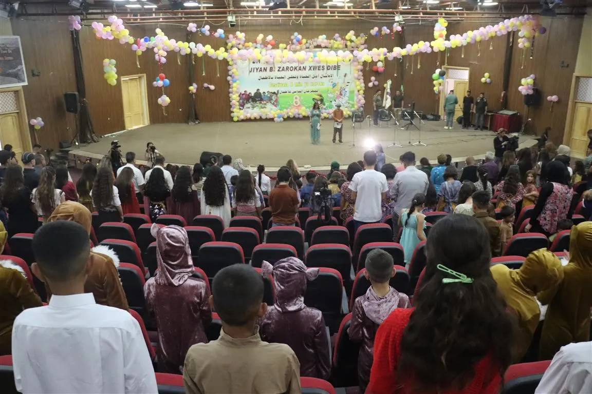 بمشاركة 20 فرقة انطلاق فعاليات المهرجان الثامن للأطفال بمقاطعة الحسكة