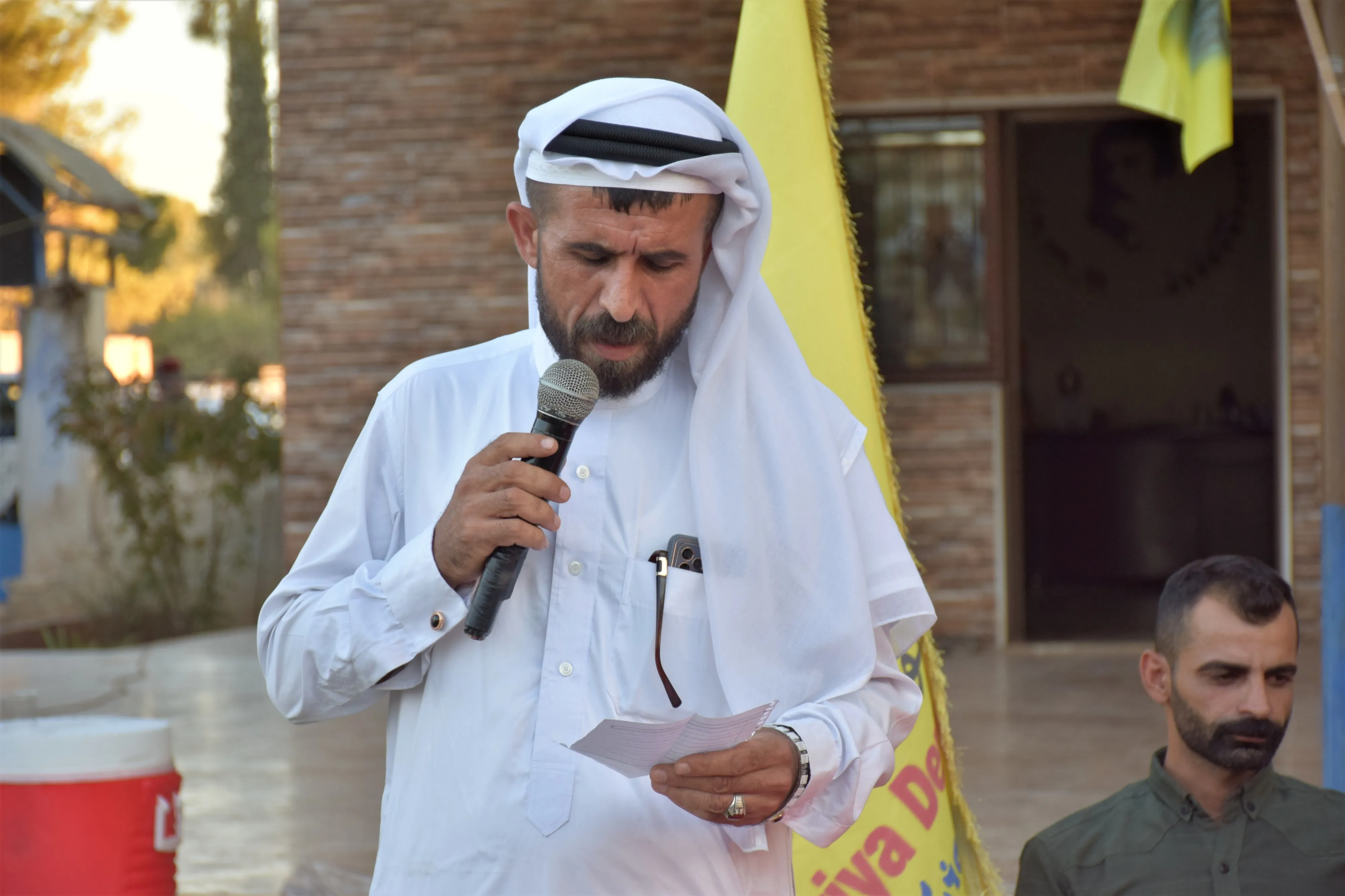 شيوخ عشائر تل تمر: نؤكد دعمنا لقسد وعدم الانجرار وراء الفتنة بين المكونات