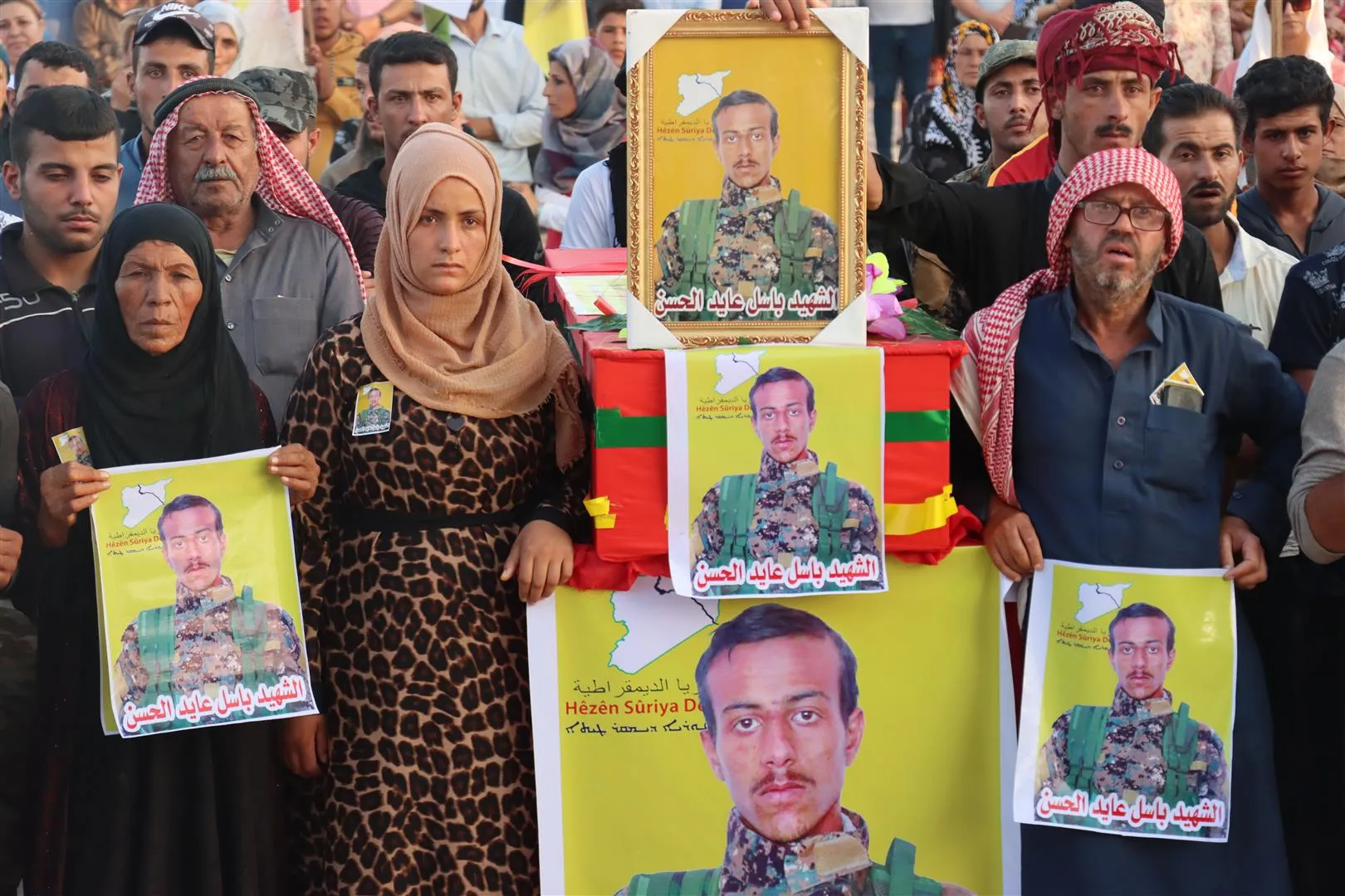 ​​​​​​​خلال تشييع شهيدين: محاولات إحداث الفوضى وكسر إرادة الشعوب فشلت