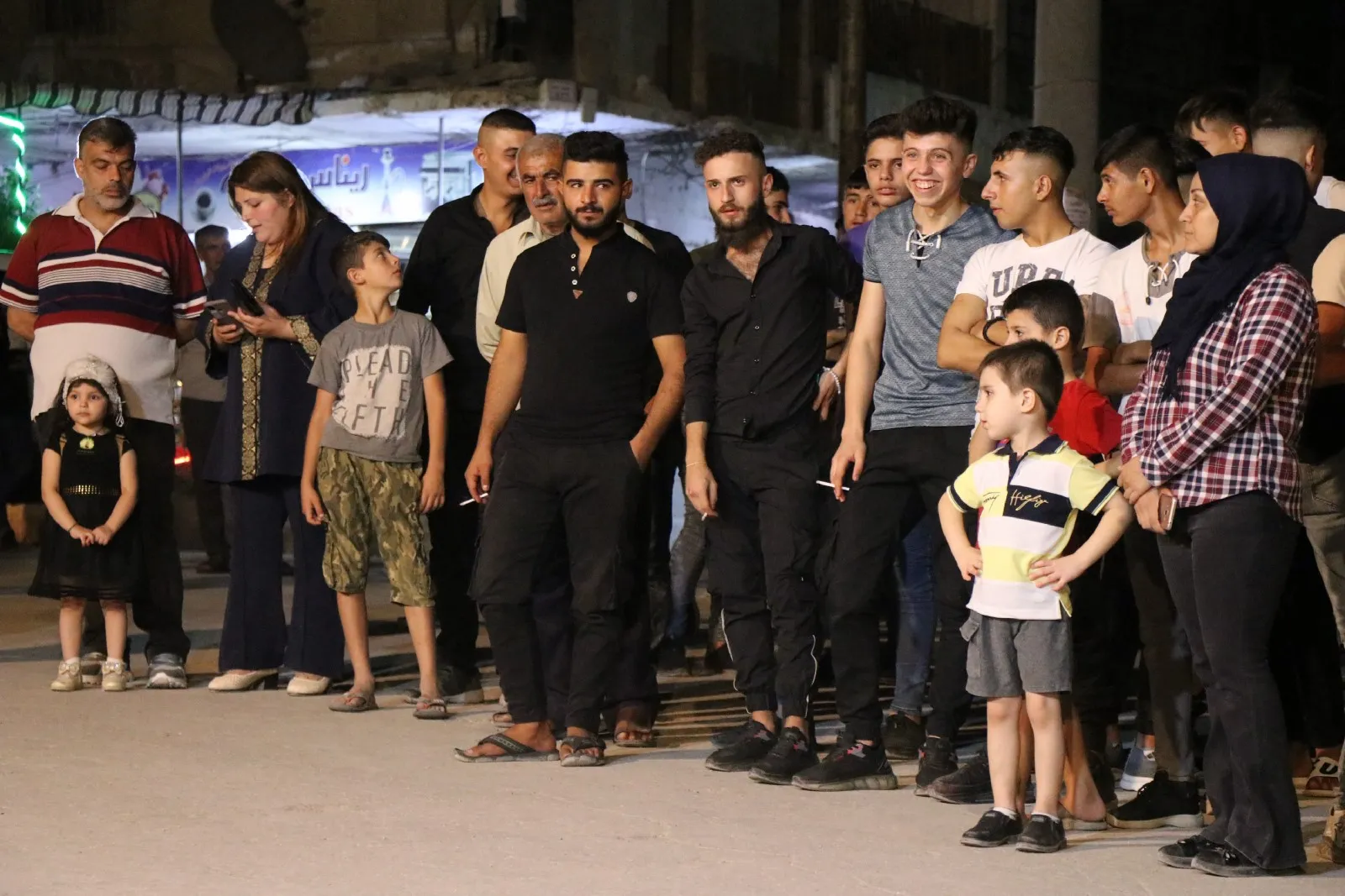 احتفالية في حلب دعماً لقوات سوريا الديمقراطية