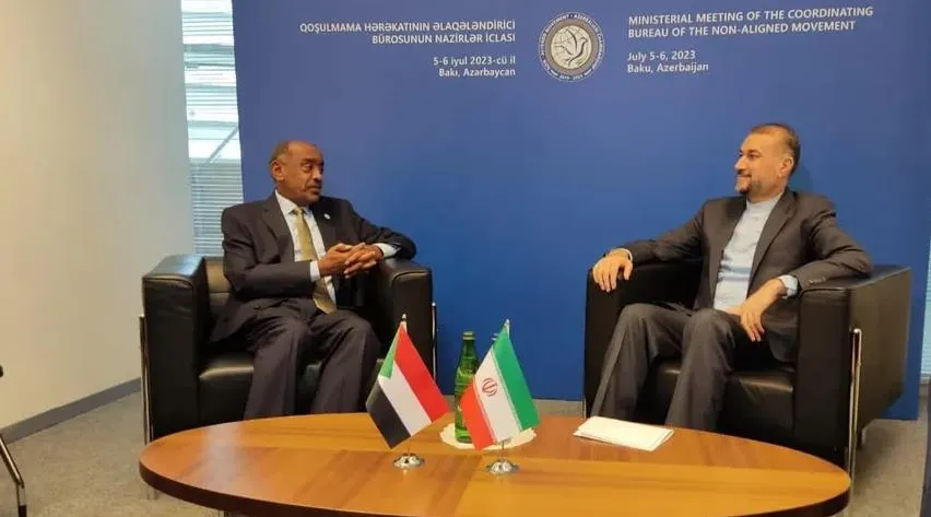 الخرطوم وطهران يتفقان على استئناف العلاقات الدبلوماسية