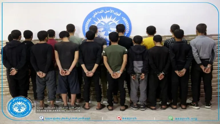 القبض على شبكة تمتهن سرقة السيارات والدراجات النارية في منبج