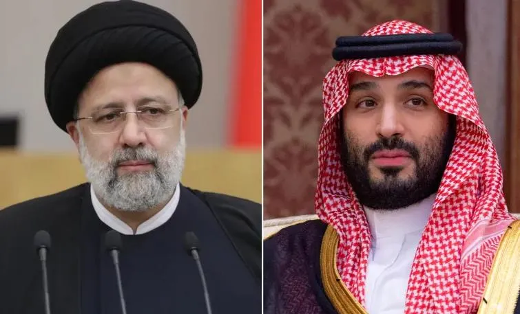 رئيسي وولي العهد السعودي يبحثان ضرورة إنهاء الصراع الفلسطيني الإسرائيلي