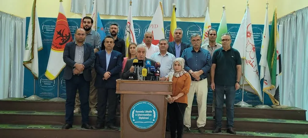 ​​​​​​​33 حزباً سياسياً تدعو الشعب السوري للتكاتف في مواجهة الهجمات التركية