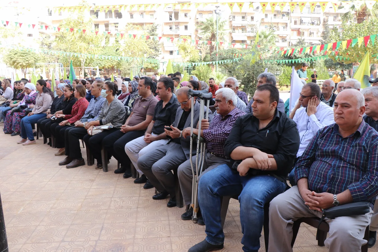 لليوم الثاني نشاطات اعتصام حلب تؤكد على تحقيق حرية القائد الجسدية