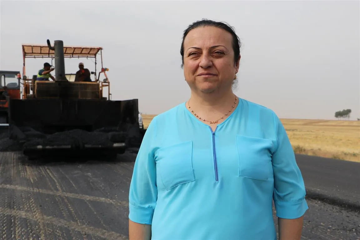 ​​​​​​​استئناف تعبيد الطريق الدولي الواصل بين الحسكة - قامشلو