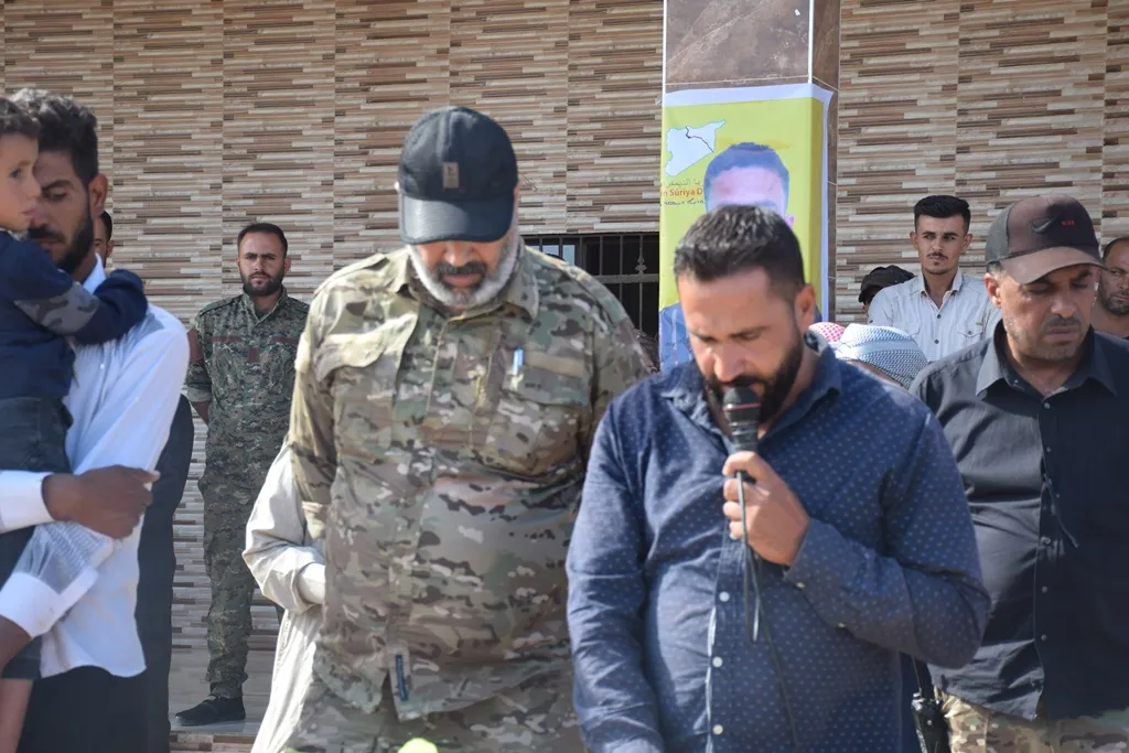 ​​​​​​​جثمانا شهيدين لقسد يواريا الثرى في الشدادي