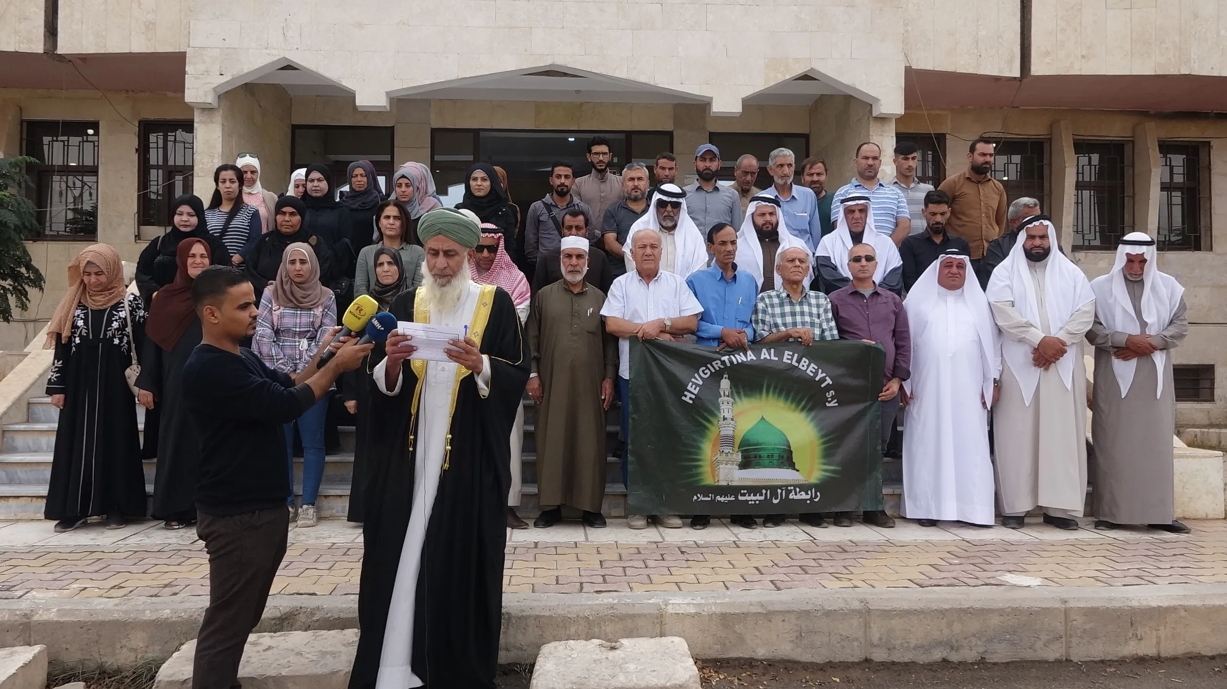 رابطة آل البيت في الطبقة تدعو الدول الإسلامية للوقوف ضد الهجمات التركية