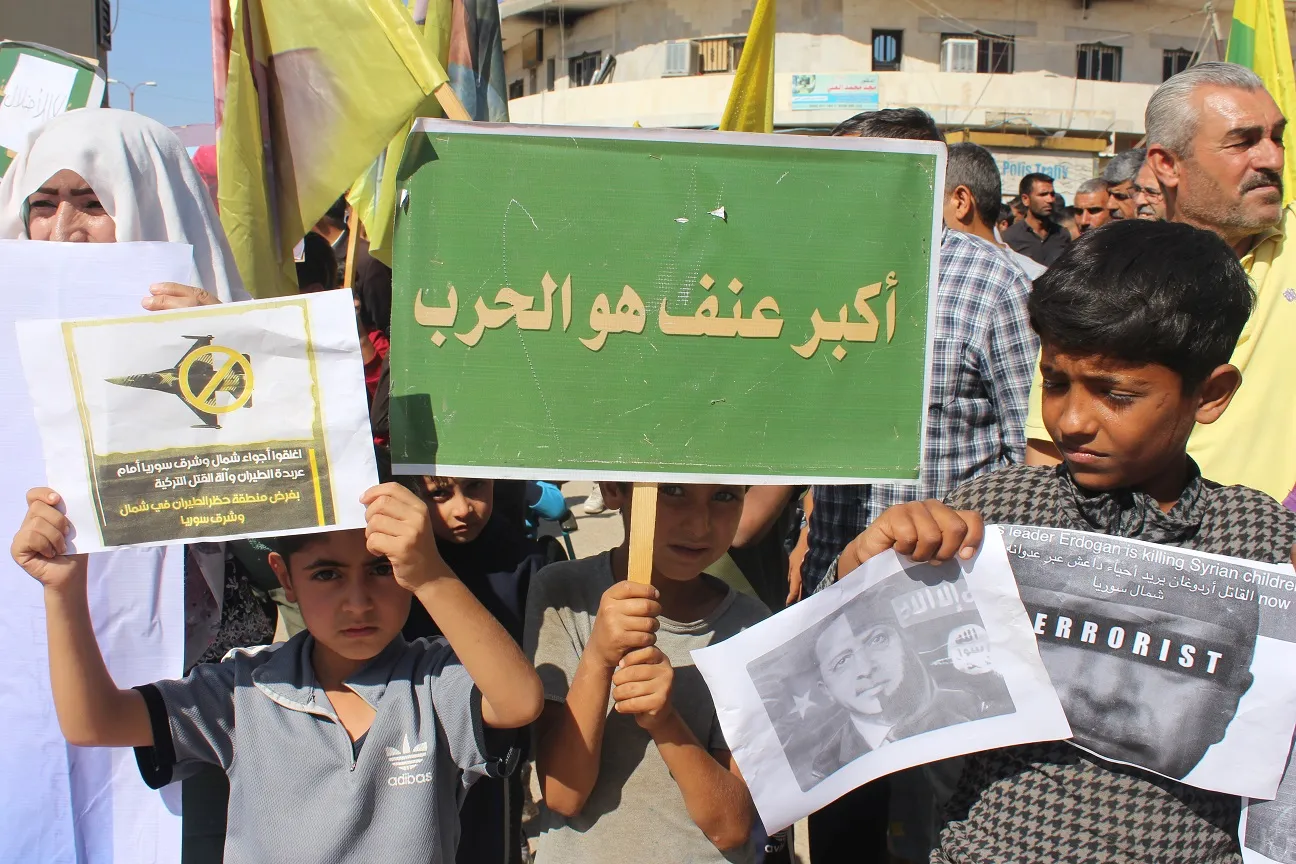 ​​​​​​​الآلاف في إقليم الجزيرة ينددون بهجمات الاحتلال ويؤكدون على النضال والمقاومة