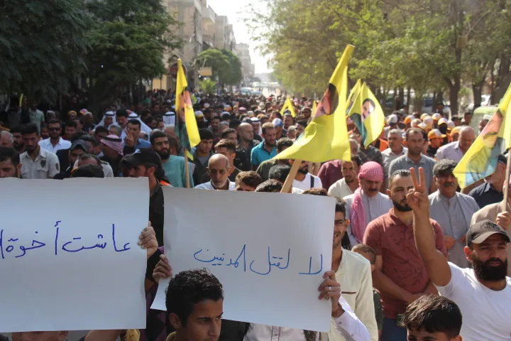 الوصول إلى حرية القائد عبد الله أوجلان هدف أهالي إقليم الفرات ومنبج