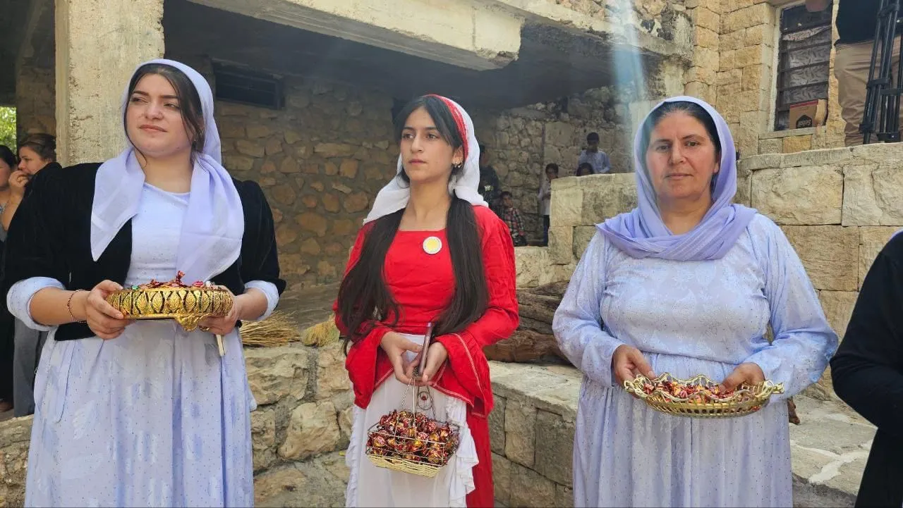 الإيزيديون يحيون "جما" في لالش