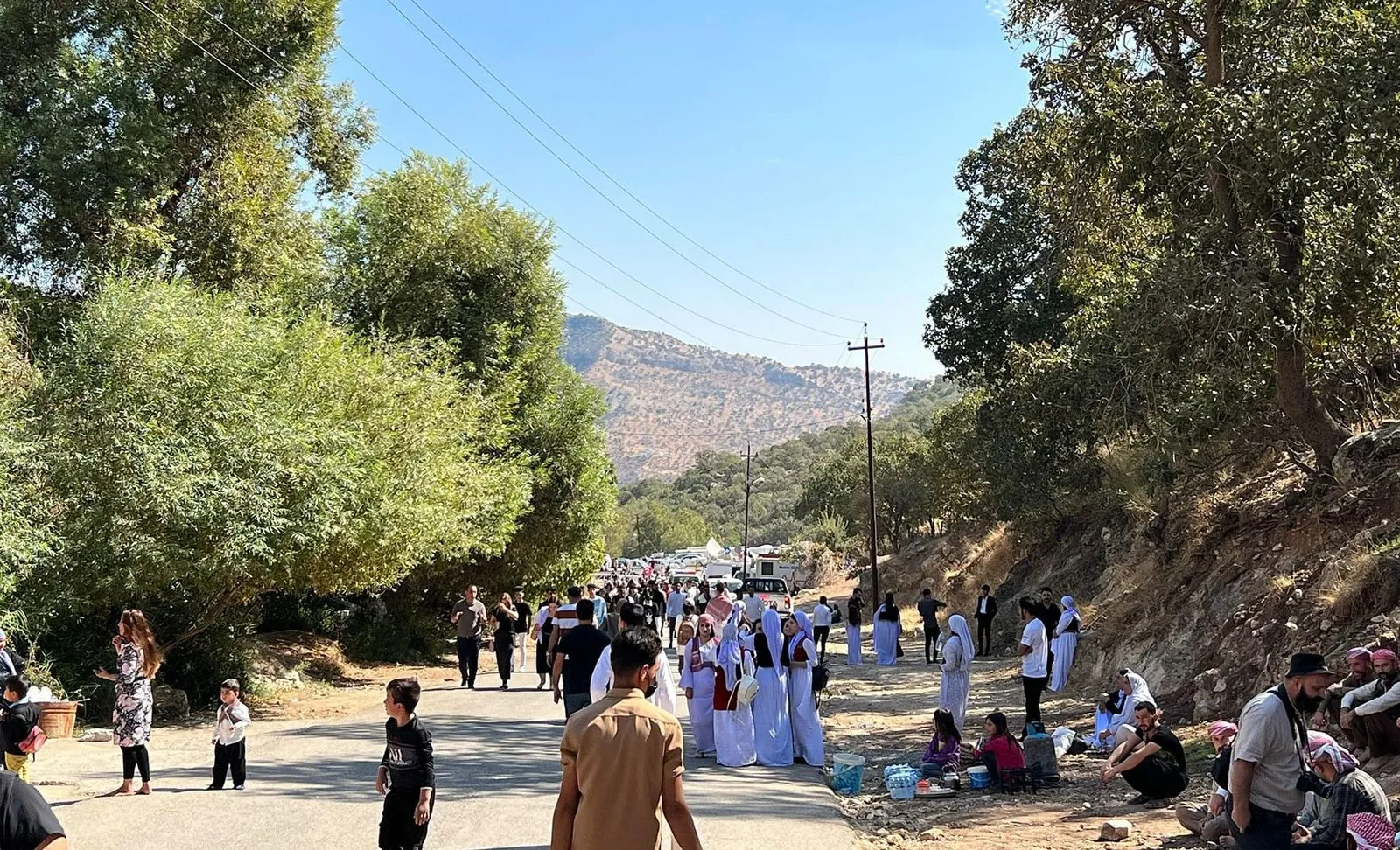 الإيزيديون يحيون "جما" في لالش