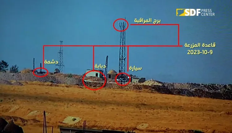 إصابة دبابة وسيارة عسكرية لجيش الاحتلال التركي في عين عيسى