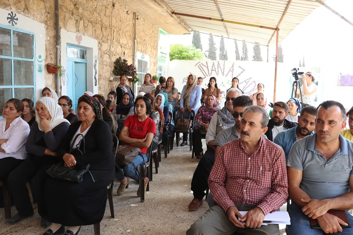 ​​​​​​​أول فعالية استذكار الشهيدة ناكهان آكارسال في شمال وشرق سوريا