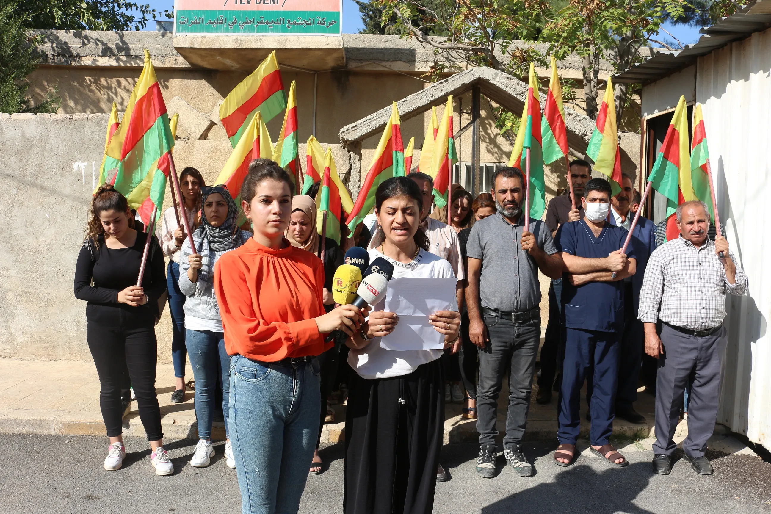 ​​​​​​​إدانات شعبية واسعة للهجمات التركية في شمال وشرق سوريا