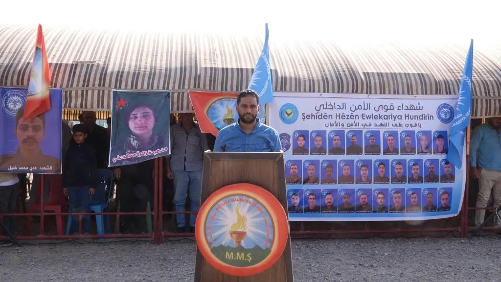​​​​​​​مجلس عوائل شهداء الرقة يفتتح خيمة عزاء لشهداء قوى الأمن الداخلي