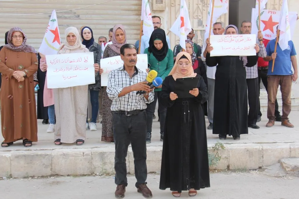 ​​​​​​​إدانات شعبية واسعة للهجمات التركية في شمال وشرق سوريا