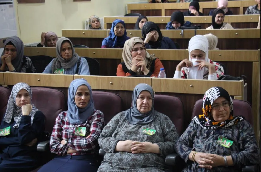 مجلس المرأة العسكري في منبج يستذكر الشهيدات شرفين وجاندا ونوجان