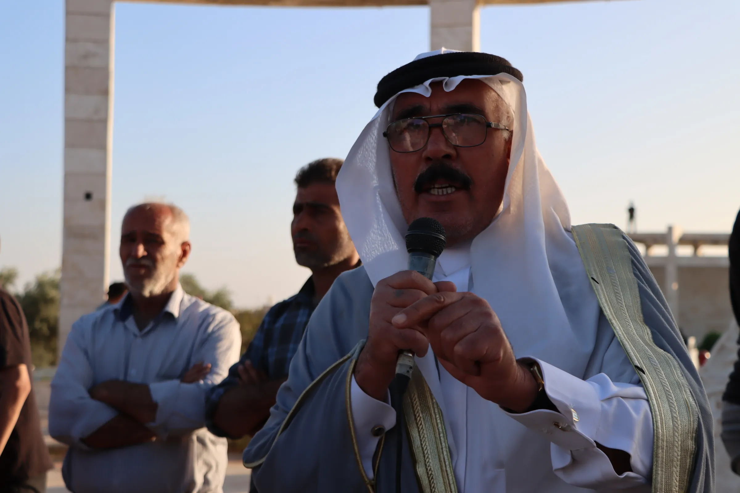 تشييع قافلة من الشهداء في ناحية عامودا