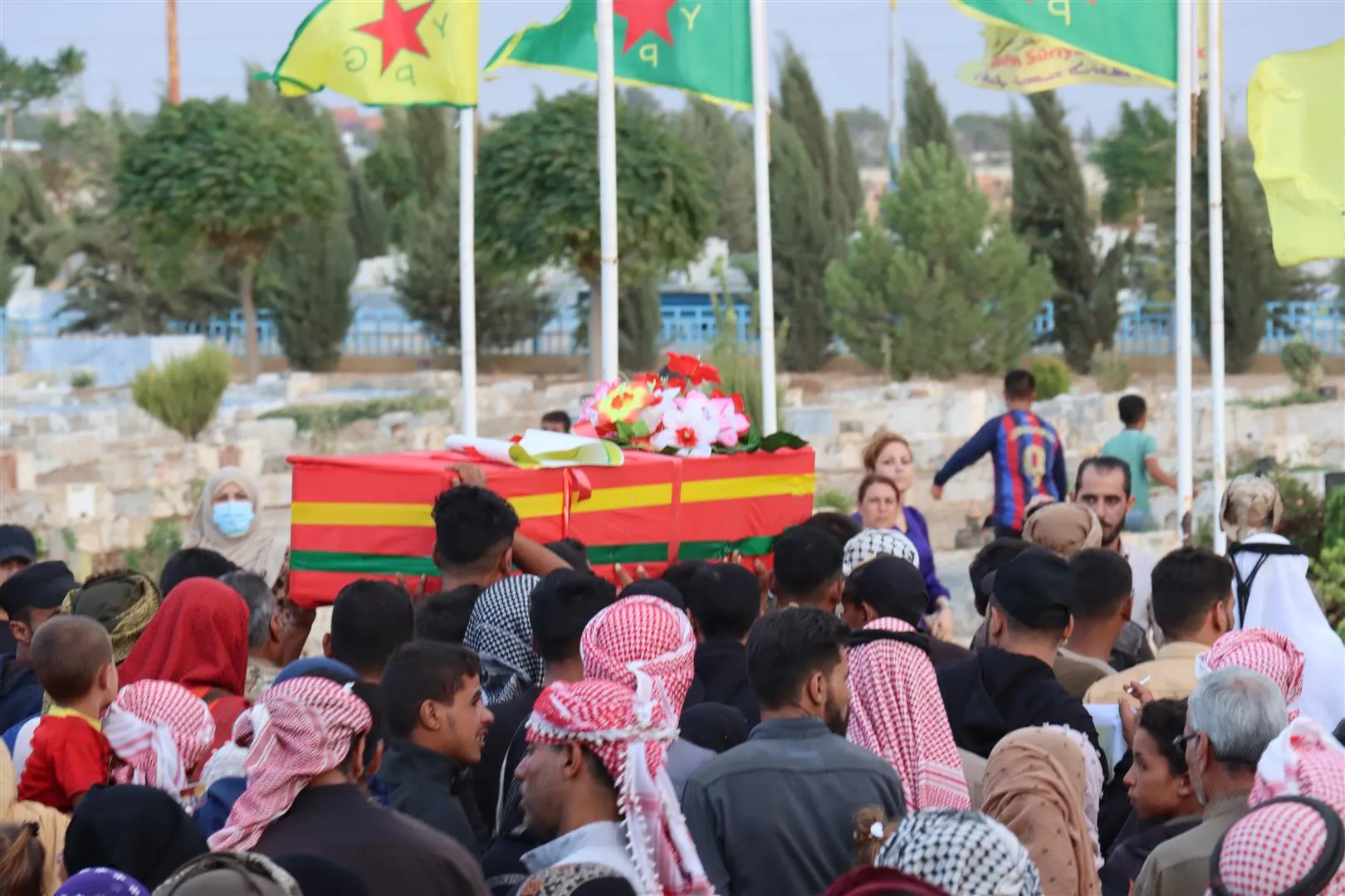 ​​​​​​​إعلان سجل شهيد وتشييع جثمان شهيد في الحسكة