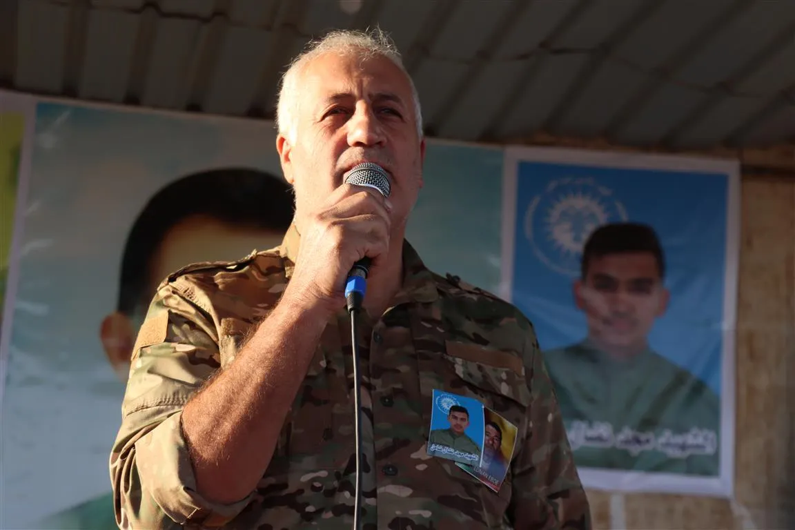 بمراسم مهيبة أهالي مدينة الحسكة يشيعون جثماني الشهيدين عدنان ومجد