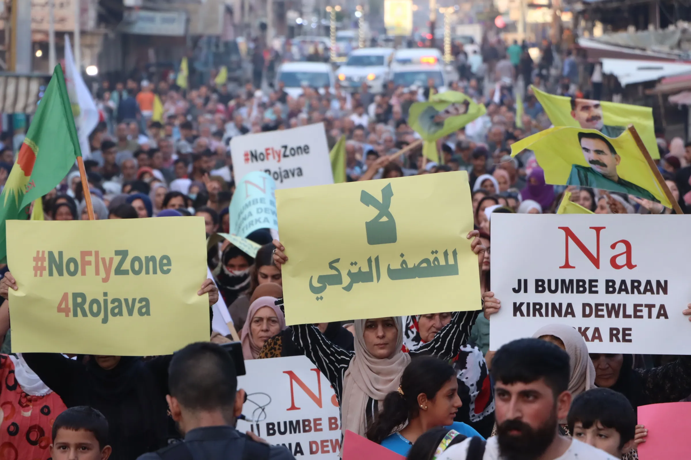 "لن تُكسر إرادتنا فنحن شعب تواق للحرية"