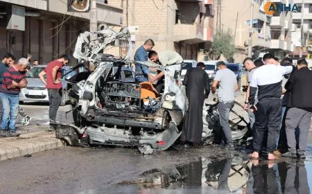 انفجار سيارة في قامشلو