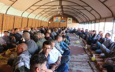 تقديم العزاء لذوي 3 شهداء في إقليم الفرات