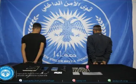 إلقاء القبض على شخصين يتعطيان ويروجان المواد المخدرة