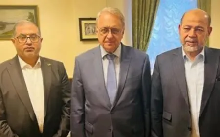 إسرائيل تستدعي السفير الروسي احتجاجاً على استقبال وفد حماس