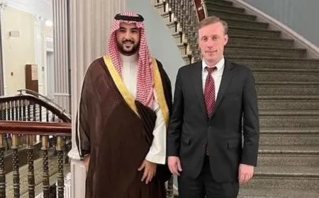 ماذا بحث وزير الدفاع السعودي مع سوليفان؟