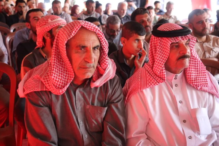 خيمة اعتصام في منبج تضامناً مع الحملة العالمية لأجل القائد عبد الله أوجلان