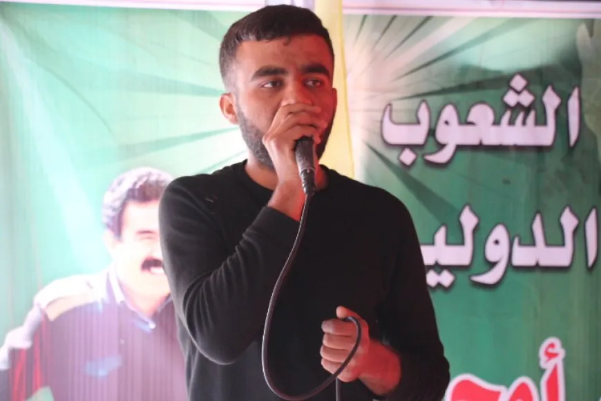 خيمة اعتصام في منبج تضامناً مع الحملة العالمية لأجل القائد عبد الله أوجلان