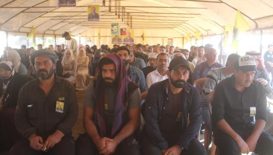 أهالي تل كوجر يقدّمون واجب العزاء لذوي الشهيد متين القلعة