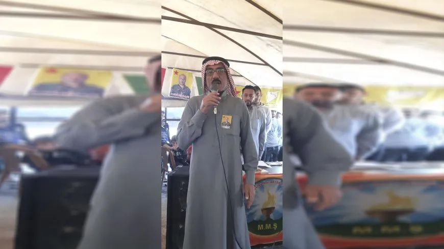 أهالي تل كوجر يقدّمون واجب العزاء لذوي الشهيد متين القلعة