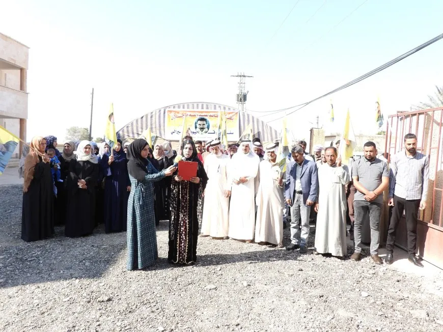 أهالي الجرنية ينددون خلال فعالية اعتصام بالعزلة المفروضة على القائد عبد الله أوجلان