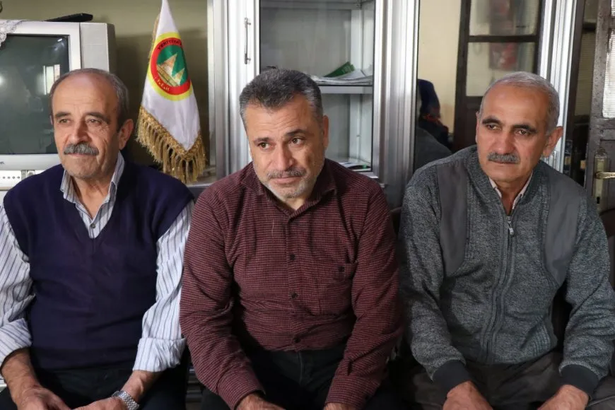 إيزيديو حلب يستقبلون زوار لالش ويتبادلون التهنئة