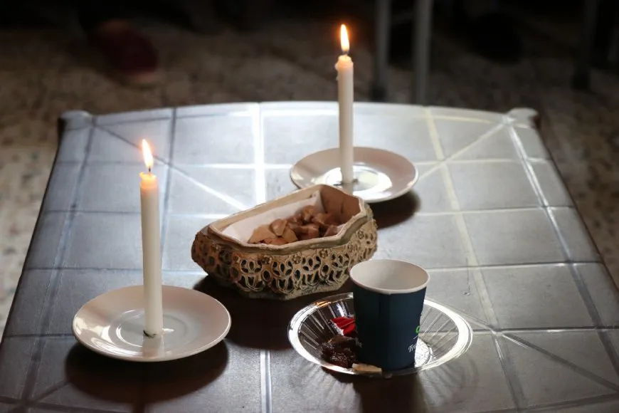 إيزيديو حلب يستقبلون زوار لالش ويتبادلون التهنئة