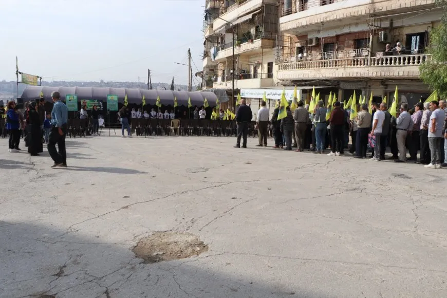 لـ 3 أيام اعتصام في حلب ضمن حملة "الحرية لعبد الله أوجلان الحل السياسي للقضية الكردية"