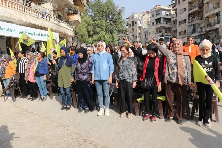اختتام فعاليات اليوم الأول من خيمة الاعتصام المطالبة بحرية القائد في حلب