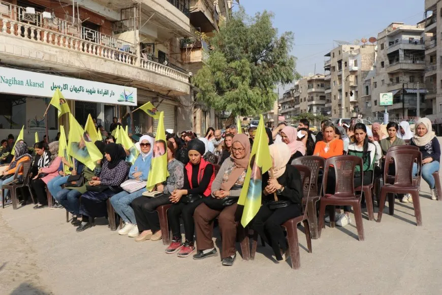 اختتام فعاليات اليوم الأول من خيمة الاعتصام المطالبة بحرية القائد في حلب