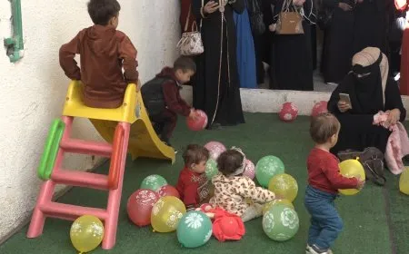 افتتاح حضانة للأطفال في دير الزور