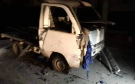انفجار عبوة ناسفة بسيارة في درعا