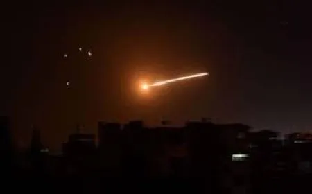 قصف إسرائيلي يستهدف ريف درعا